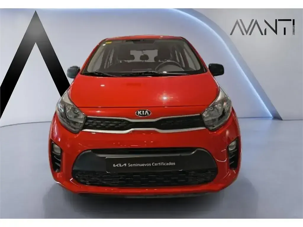 Usado Kia Picanto 67 CV (49 kW) 2018 Rojo Utilitario