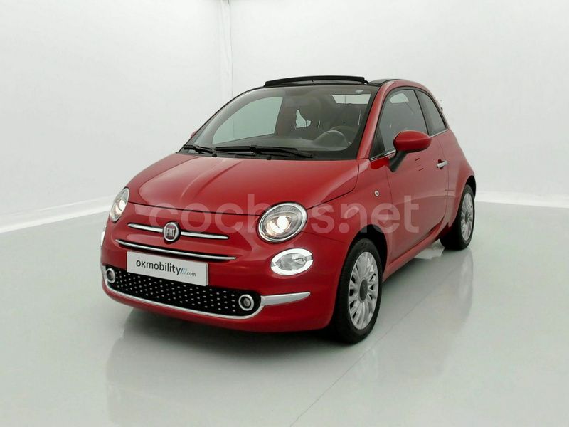 Rojo Usado 2024 Fiat 500C Dolcevita Descapotable | 14.790 € (Precio justo) - Imagen 1/4