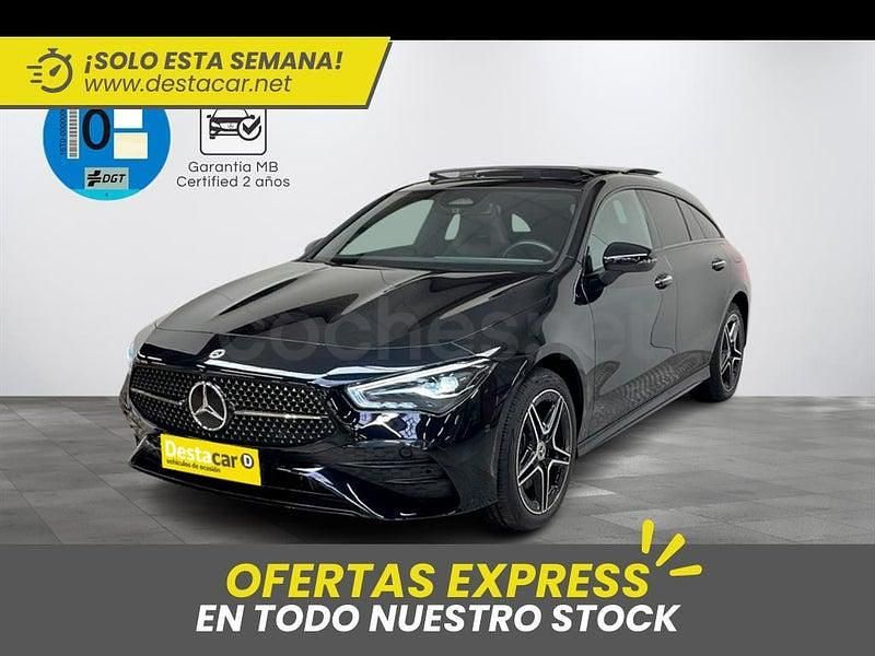 Negro Usado 2022 Mercedes CLA250e Shooting Brake Familiar | 29.790 € (Precio justo) - Imagen 1/1