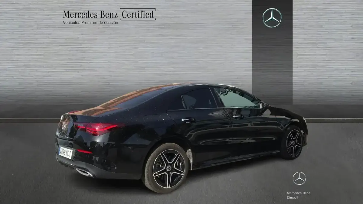 Usado Mercedes CLA250e 218 CV (160 kW) 2025 Negro Coupe