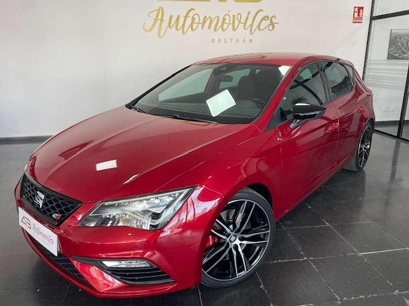 Usado Seat Leon ST CUPRA 290 CV (213 kW) 2018 Burdeos Familiar