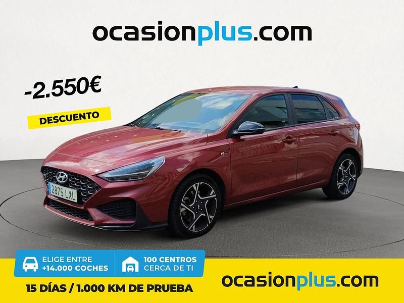 Rojo Usado 2022 Hyundai i30 N Line | 18.590 € (Un poco caro) - Imagen 1/4