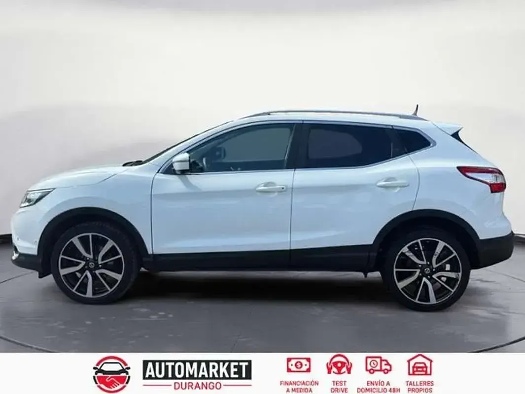 Usado Nissan Qashqai 110 CV (80 kW) 2014 Blanco SUV