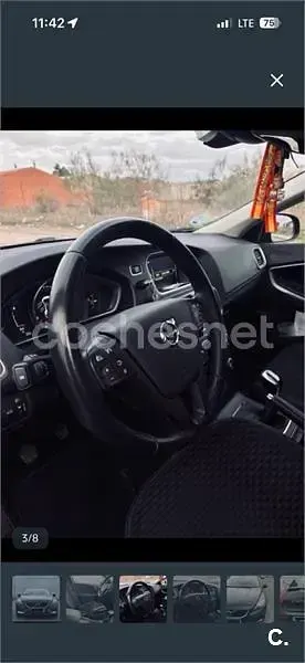 Usado Volvo V40 Momentum 120 CV (88 kW) 2016 Azul Berlina