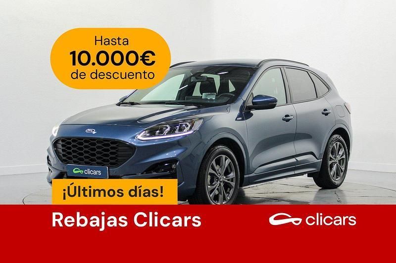 Azul Usado 2022 Ford Kuga ST-Line SUV | 20.490 € (Precio justo) - Imagen 1/4