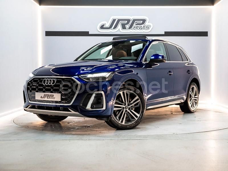 Azul Usado 2021 Audi Q5 S-Line SUV | 38.990 € (Caro) - Imagen 1/4