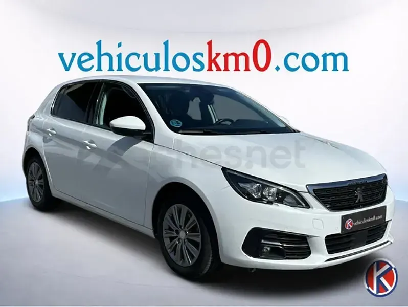 Usado Peugeot 308 Allure 130 CV (95 kW) 2021 Blanco Berlina