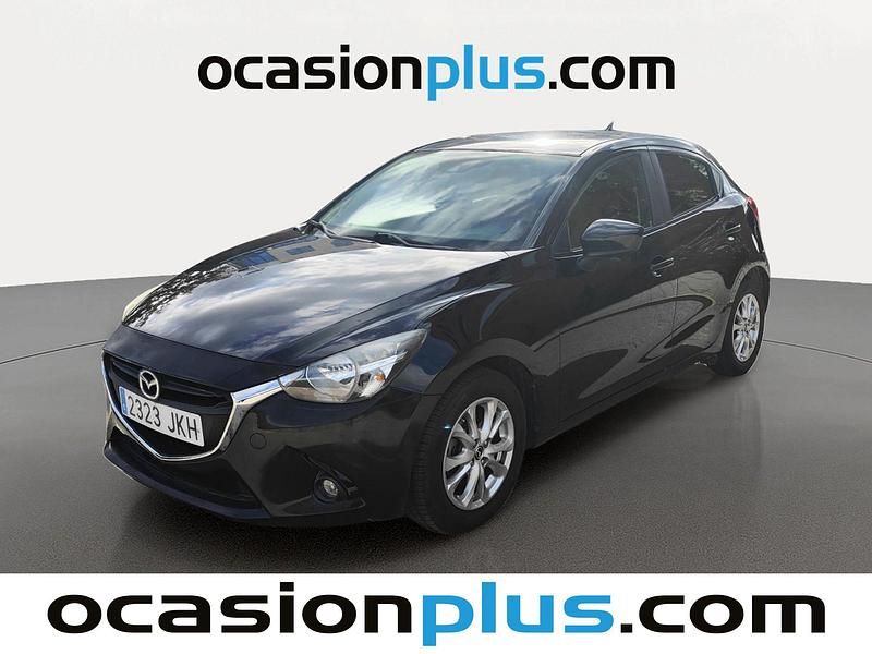 Negro Usado 2015 Mazda 2 Style+ Utilitario | 12.370 € (Precio justo) - Imagen 1/4