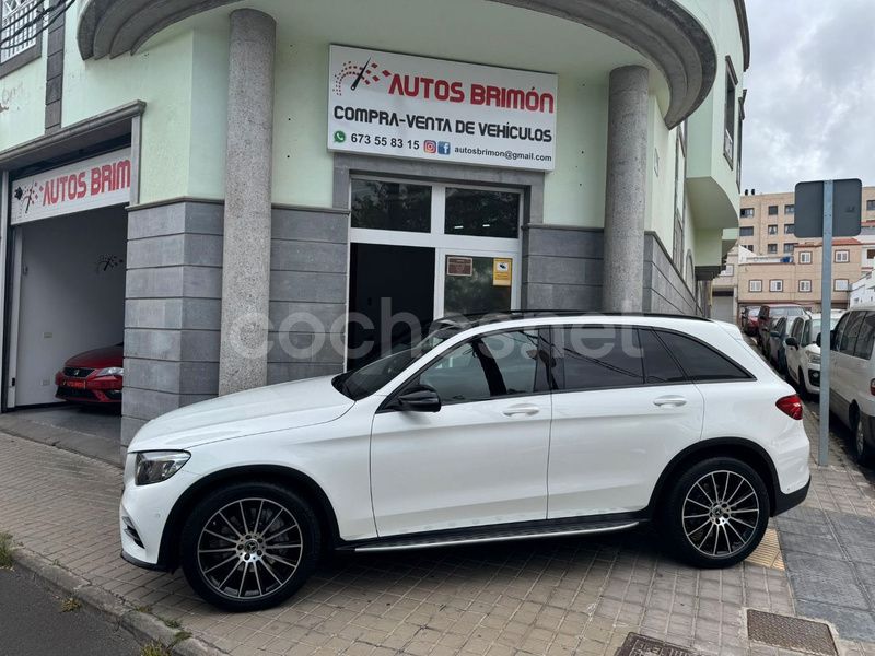 Usado Mercedes GLC220 194 CV (142 kW) 2019 Blanco SUV