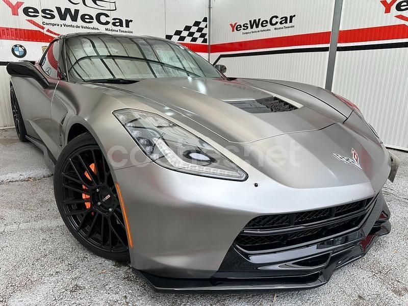 Gris / plata Usado 2017 Chevrolet Corvette Stingray Descapotable | 79.990 € (Precio justo) - Imagen 1/4