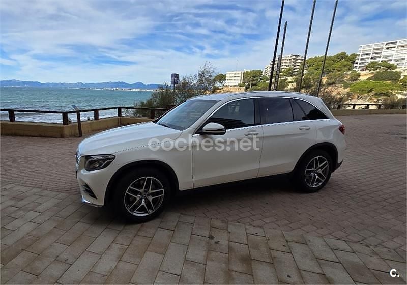 Blanco Usado 2017 Mercedes GLC250 AMG line SUV | 28.499 € (Super precio) - Imagen 1/4