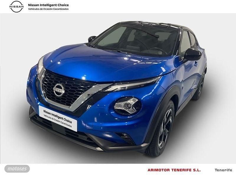 Carroceria bitono magnetic blue midnight black Usado 2024 Nissan Juke N-Connecta SUV | 19.292 € (Precio justo) - Imagen 1/4