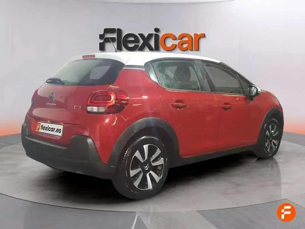 Usado Citroën C3 Feel 82 CV (60 kW) 2017 Rojo Berlina
