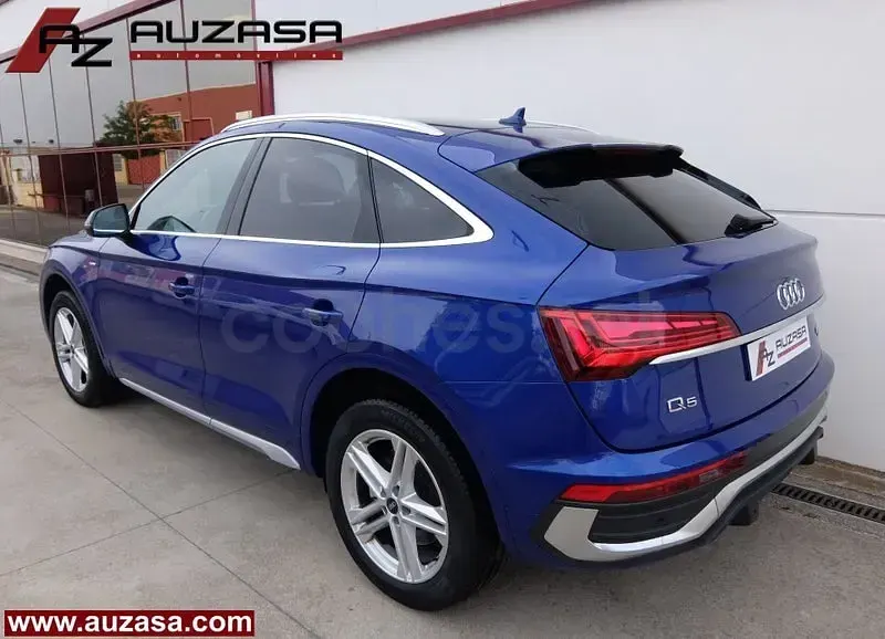 Usado Audi Q5 Sportback S-Line 204 CV (150 kW) 2022 Azul SUV