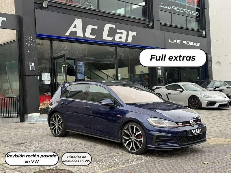 Usado VW Golf VII GTI 230 CV (169 kW) 2018 Azul Utilitario