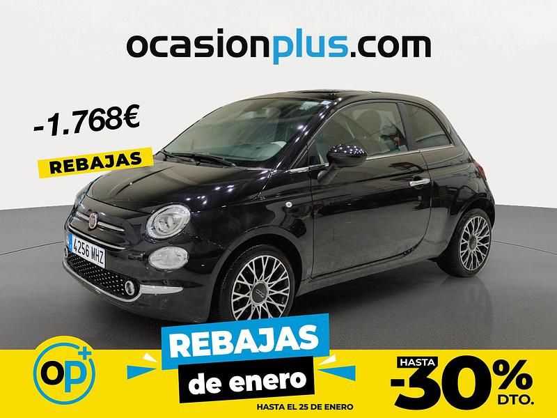Negro Usado 2023 Fiat 500 Dolcevita Berlina | 10.650 € (Precio justo) - Imagen 1/4