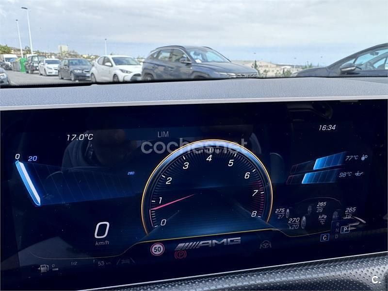 Usado Mercedes A35 AMG 306 CV (225 kW) 2019 Gris / plata Berlina