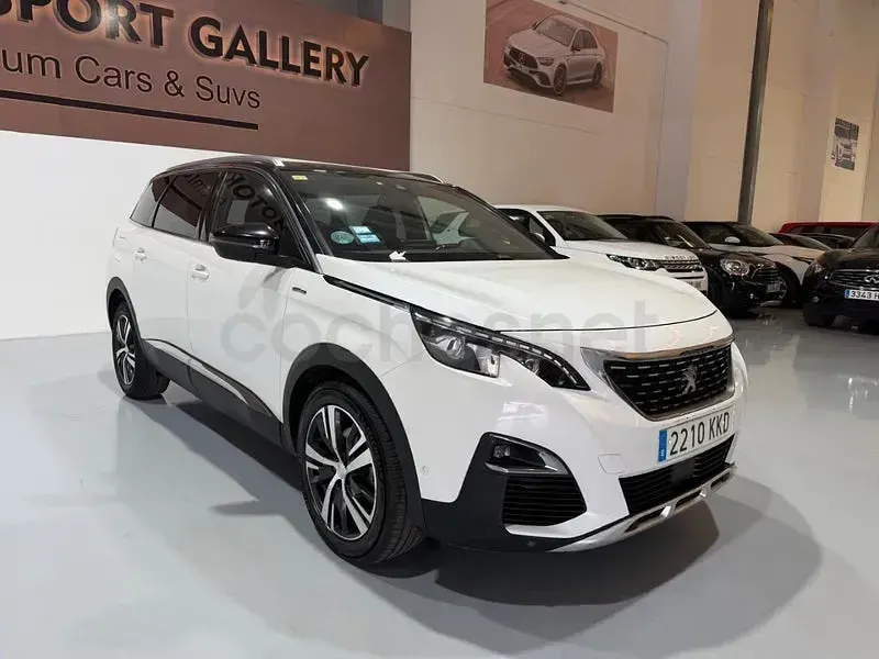 Usado Peugeot 5008 GT-line 150 CV (110 kW) 2018 Blanco SUV