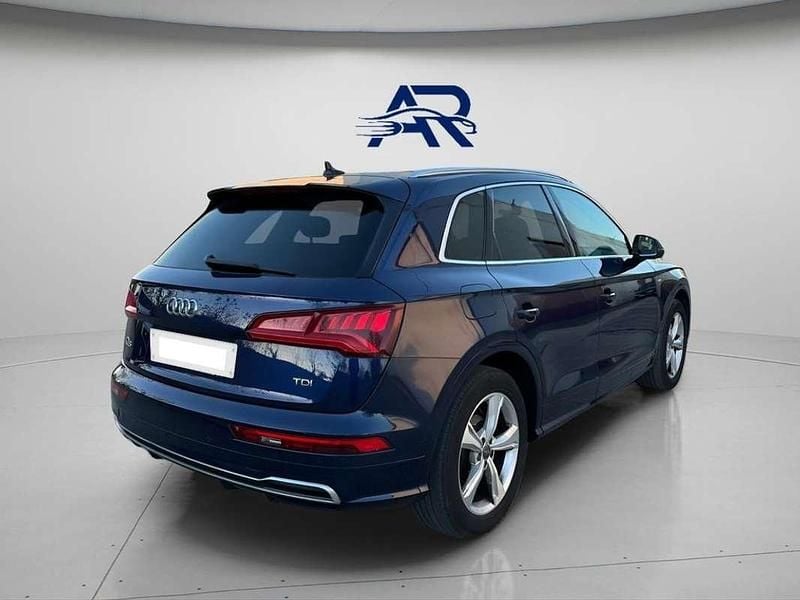 Begagnad Audi Q5 S-Line 150 HK (110 kW) 2017 Blå SUV