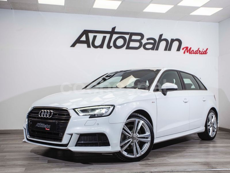 Blanco Usado 2019 Audi A3 Sportback S-Line Berlina | 19.500 € (Super precio) - Imagen 1/4
