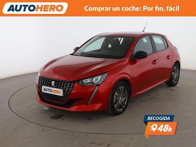 Rojo Usado 2022 Peugeot 208 Active Utilitario | 12.099 € (Precio justo) - Imagen 1/3