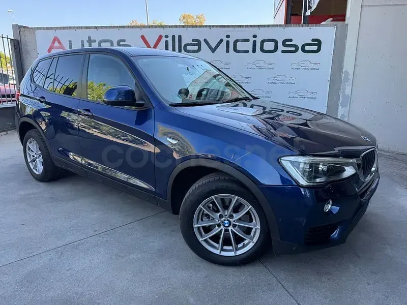 Usado BMW X3 190 CV (139 kW) 2015 Azul SUV
