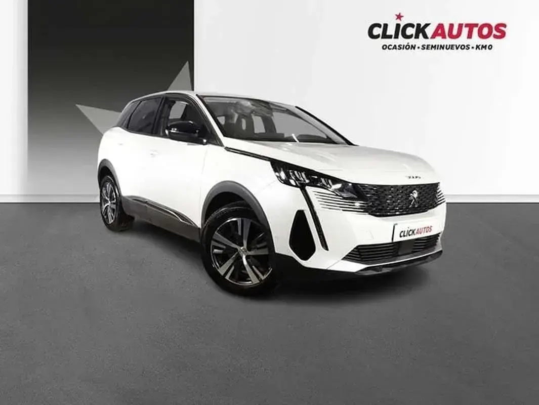 Usado Peugeot 3008 Allure 131 CV (96 kW) 2022 Blanco SUV