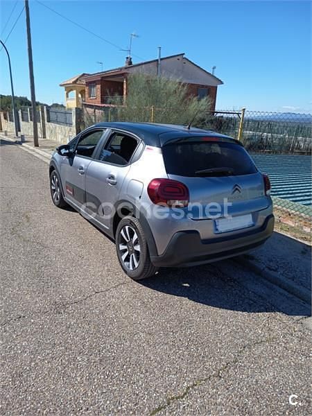 Usado Citroën C3 PureTech 82 CV (60 kW) 2021 Gris / plata Utilitario