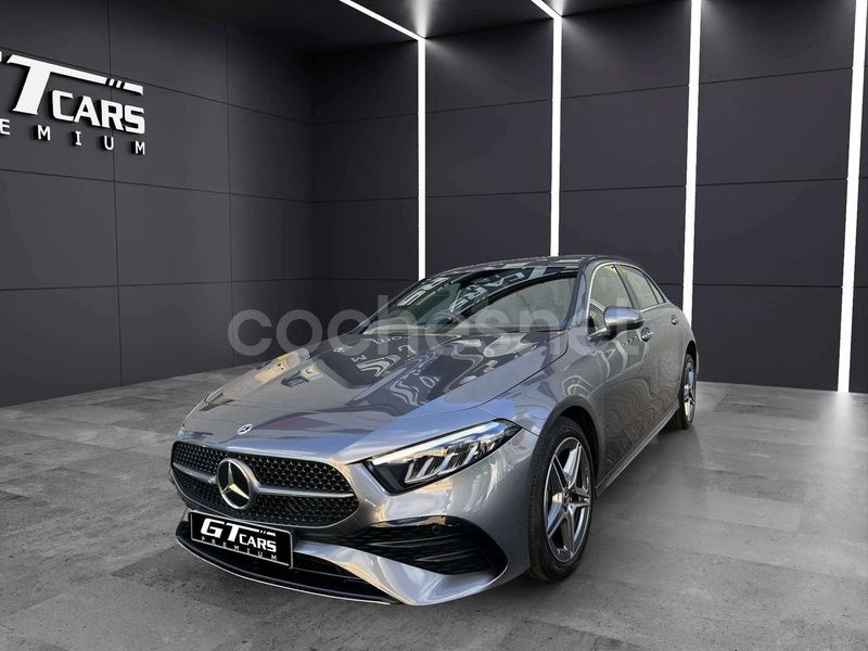 Gris Usado 2023 Mercedes A250 AMG Berlina | 31.900 € (Precio justo) - Imagen 1/4