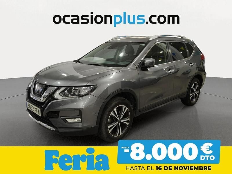 Gris Usado 2017 Nissan X-Trail N-Connecta SUV | 18.400 € (Precio justo) - Imagen 1/4
