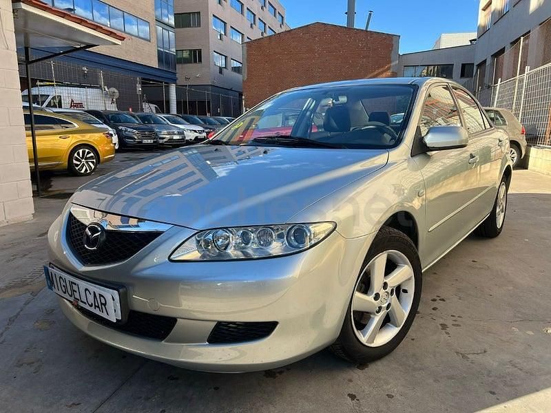 Usado Mazda 6 Active 120 CV (88 kW) 2004 Gris / plata Berlina