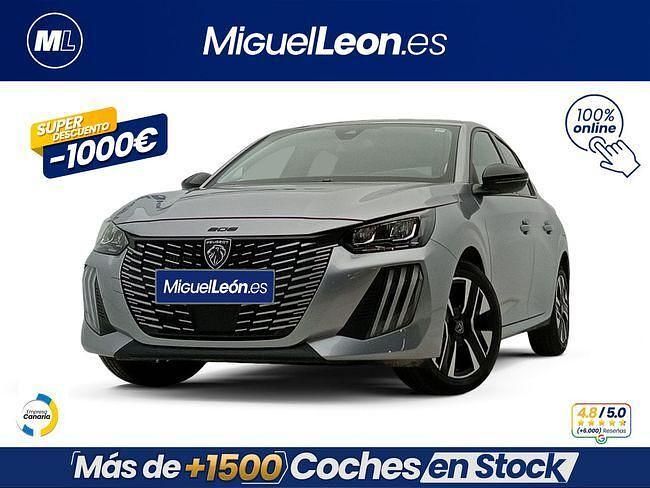 Usado Peugeot 208 Allure 102 CV (75 kW) 2025 Gris Utilitario