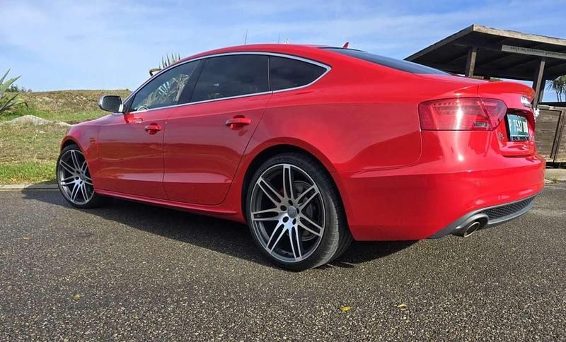 Usado Audi A5 Sportback S-Line 245 CV (180 kW) 2012 Rojo Utilitario