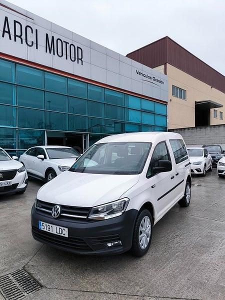 Usado VW Caddy 122 CV (89 kW) 2020 Blanco Monovolumen