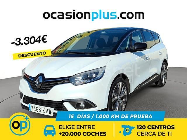 Blanco Usado 2019 Renault Grand Scénic IV Zen Monovolumen | 18.090 € (Un poco caro) - Imagen 1/4