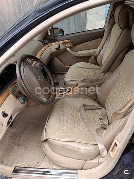 Usado Mercedes S320 197 CV (144 kW) 2002 Negro Berlina