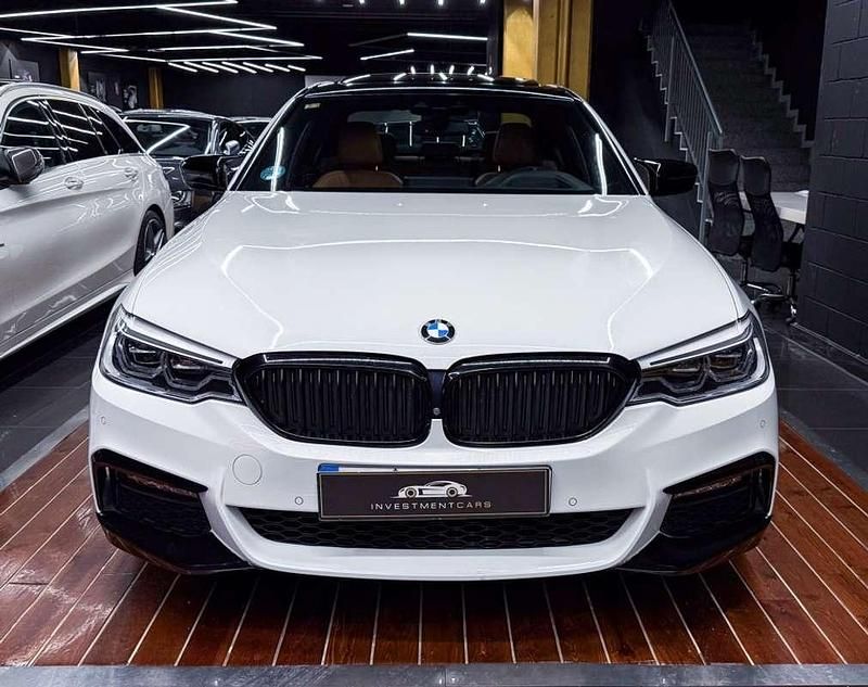 Usado BMW 540 M Performance 340 CV (250 kW) 2018 Blanco Berlina