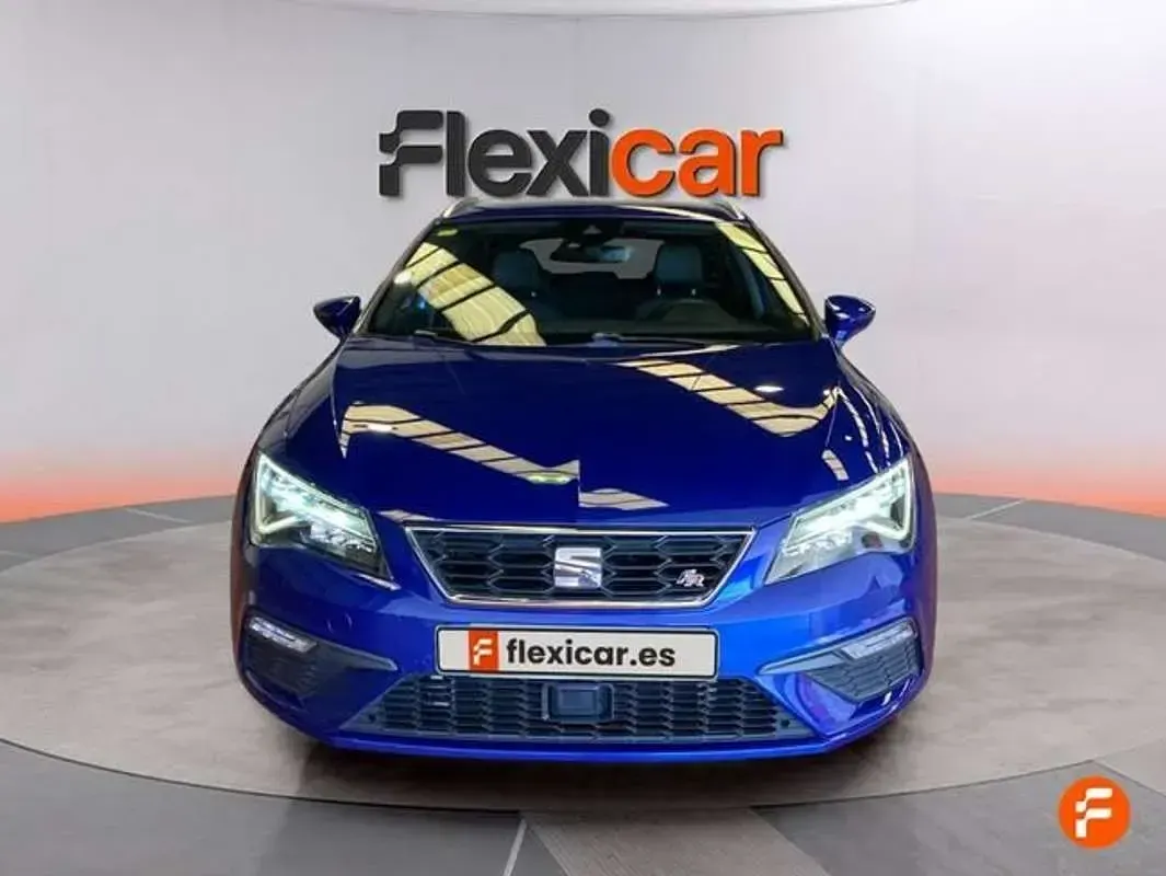 Brugt Seat Leon ST FR 150 HK (110 kW) 2020 Blå Stationcar