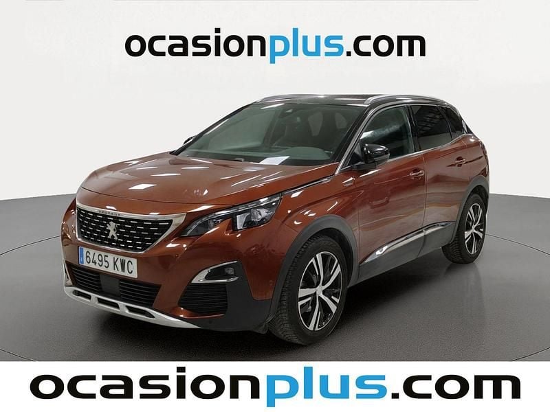 Usado Peugeot 3008 GT-line 131 CV (96 kW) 2019 Marrón SUV