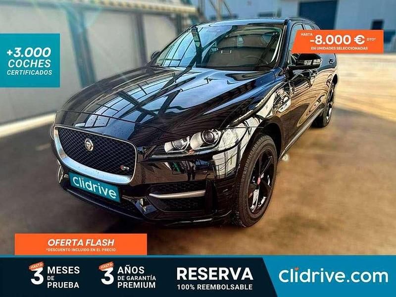 Negro Usado 2016 Jaguar F-Pace R-Sport SUV | 15.490 € (Super precio) - Imagen 1/4