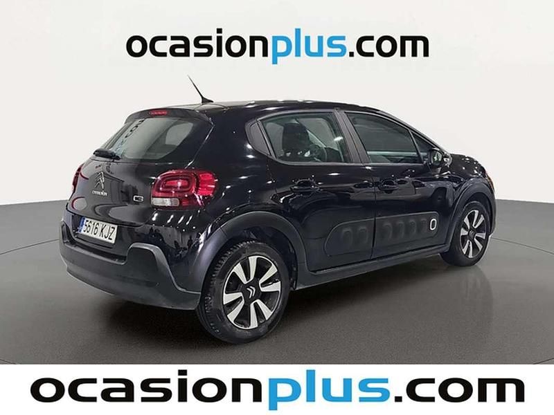 Usado Citroën C3 Feel 75 CV (55 kW) 2018 Negro Utilitario