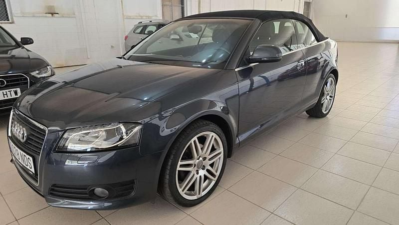 Usado Audi A3 Cabriolet Ambition 160 CV (117 kW) 2008 Azul Descapotable