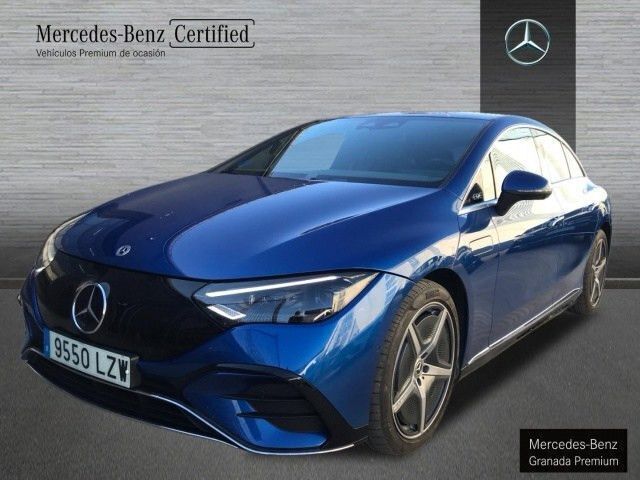 Negro coral Usado 2022 Mercedes EQE350 AMG line Berlina | 47.900 € (Buen precio) - Imagen 1/4