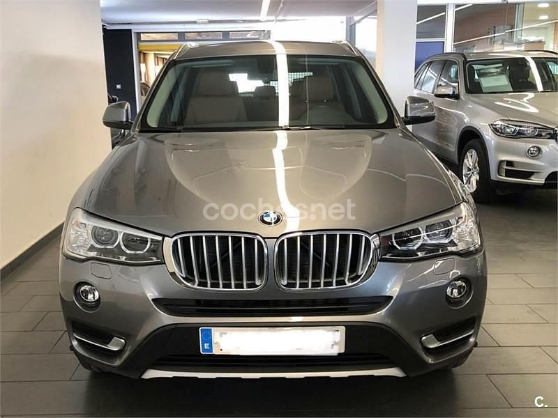 Usado BMW X3 190 CV (139 kW) 2017 Gris / plata SUV