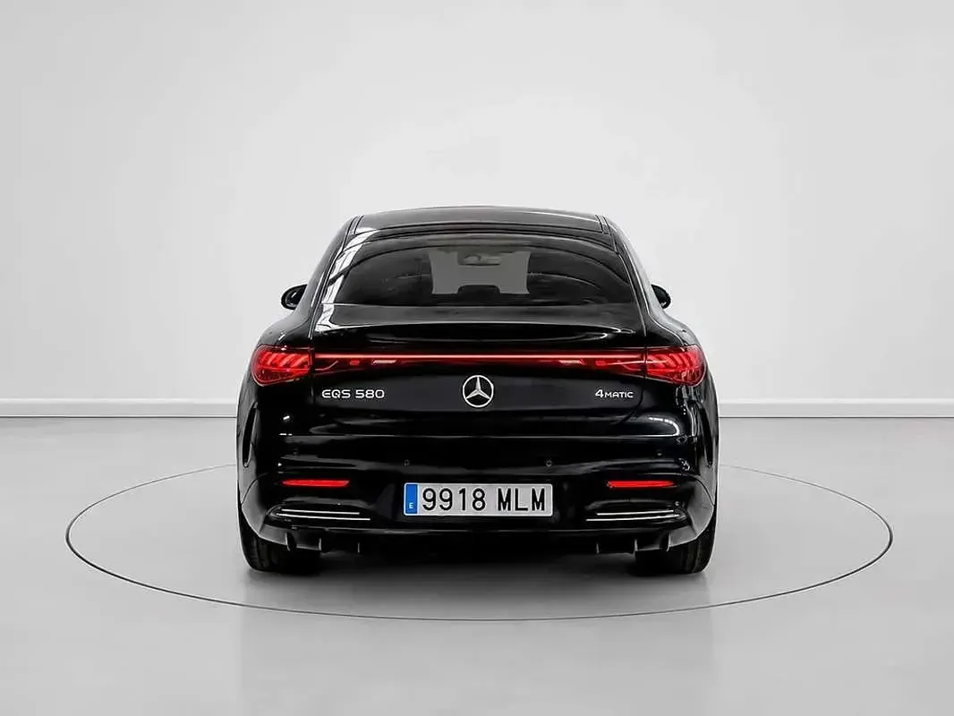 Usado Mercedes EQS580 400 kW (544 CV) 2023 Gris Berlina