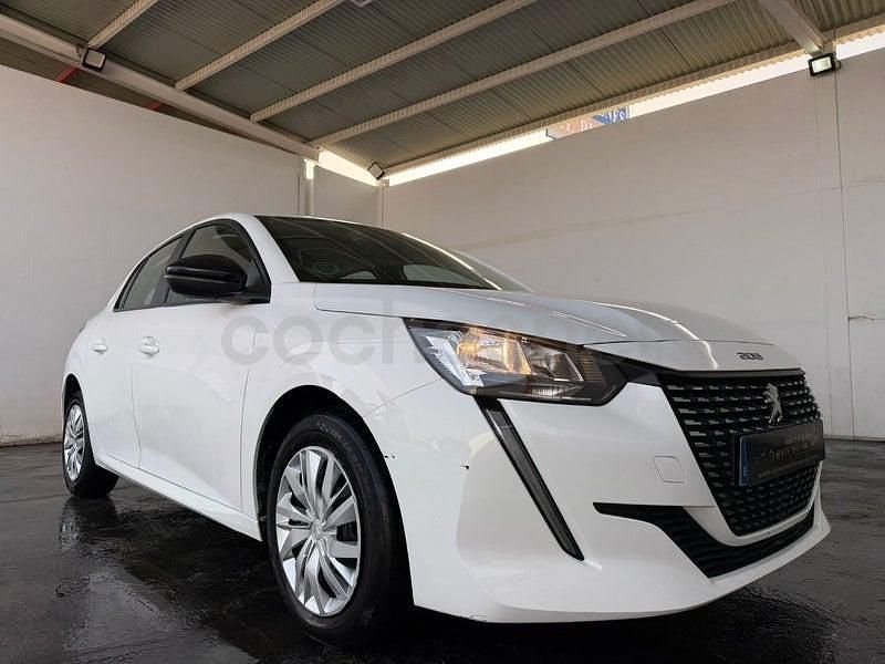 Usado Peugeot 208 Active 100 CV (73 kW) 2022 Blanco Utilitario