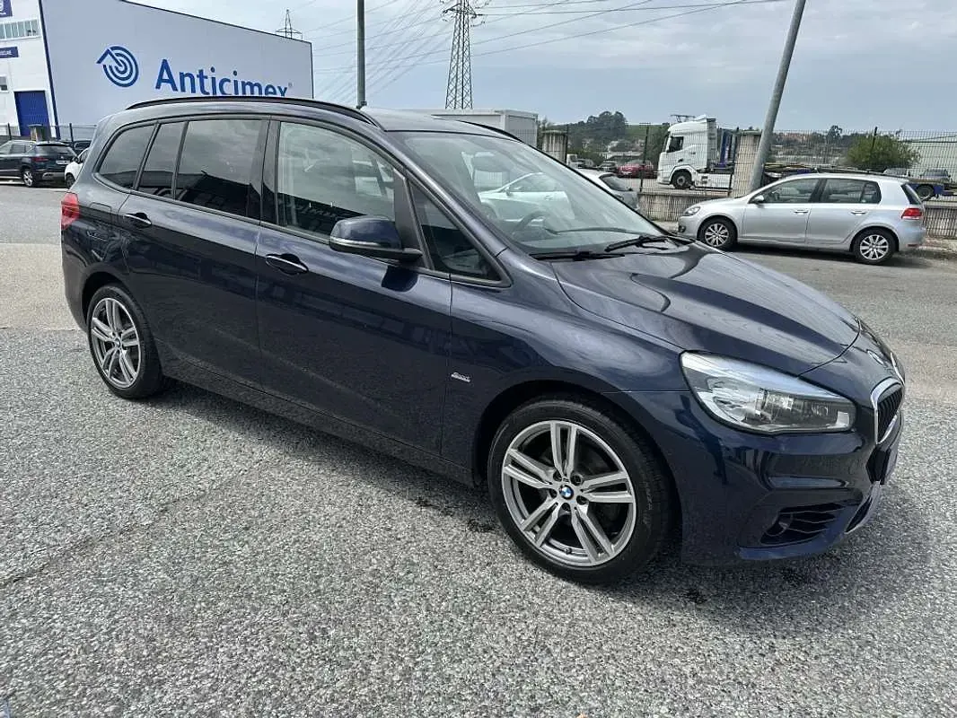 Occasion BMW 218 Gran Tourer Sport Line 136 ch (100 kW) 2016 Bleue Monospace