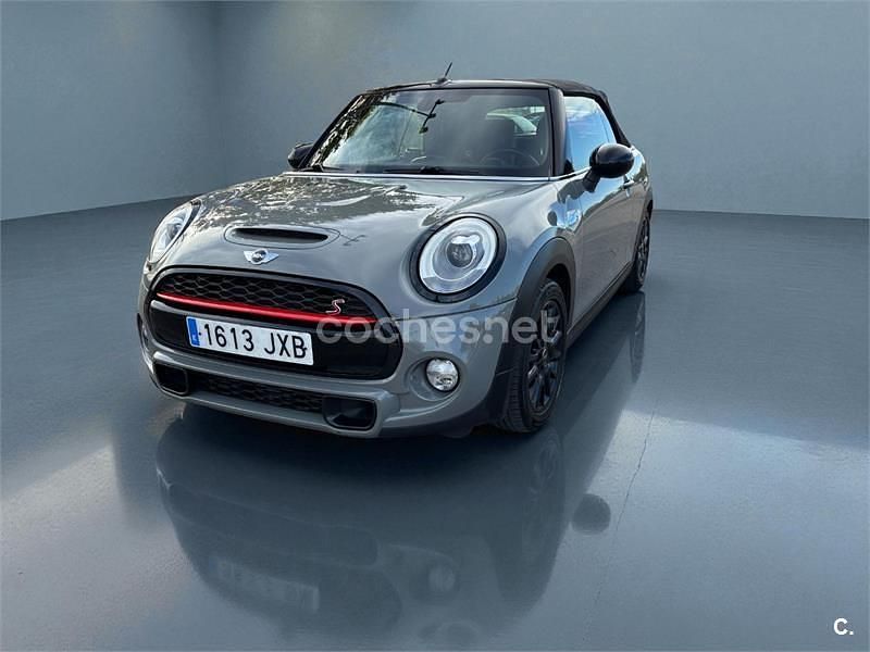 Gris / plata Usado 2017 Mini Cooper S Cabriolet Descapotable | 20.500 € (Precio justo) - Imagen 1/4