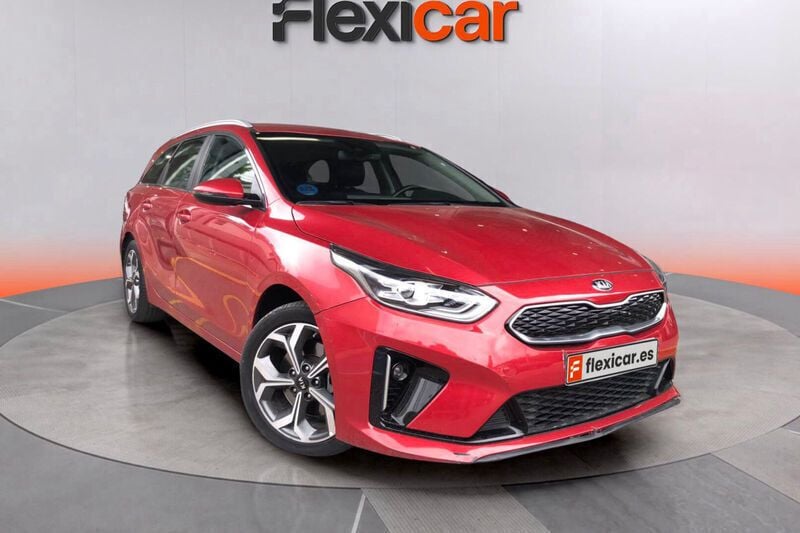 Rojo Usado 2021 Kia Ceed GT-Line Familiar | 13.290 € (Super precio) - Imagen 1/4
