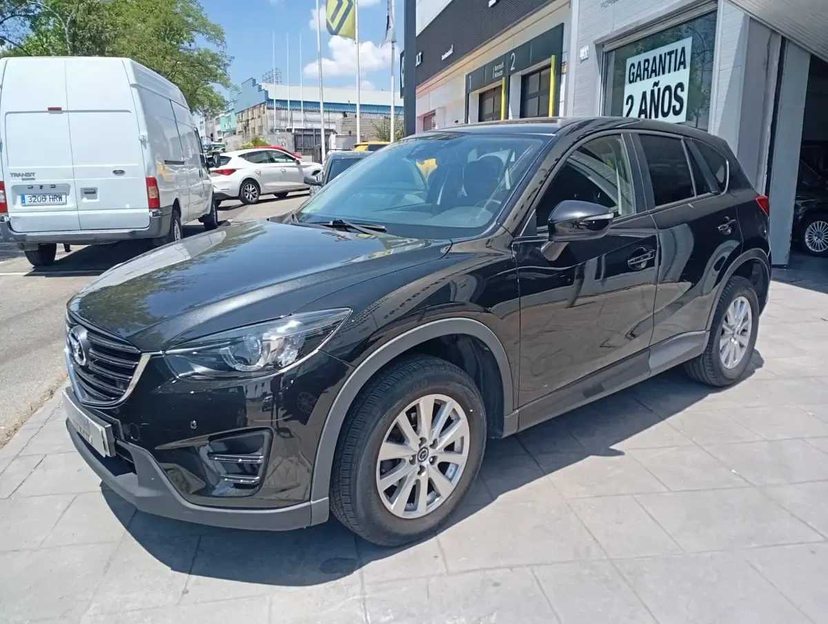 Usado Mazda CX-5 Style 150 CV (110 kW) 2015 Negro SUV